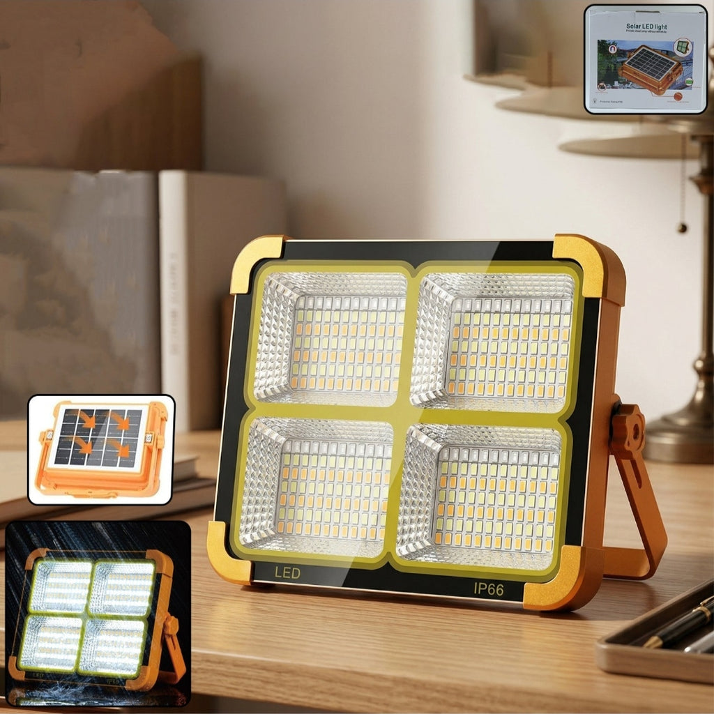 High Power Solar Led Flood Light (12000mah)
