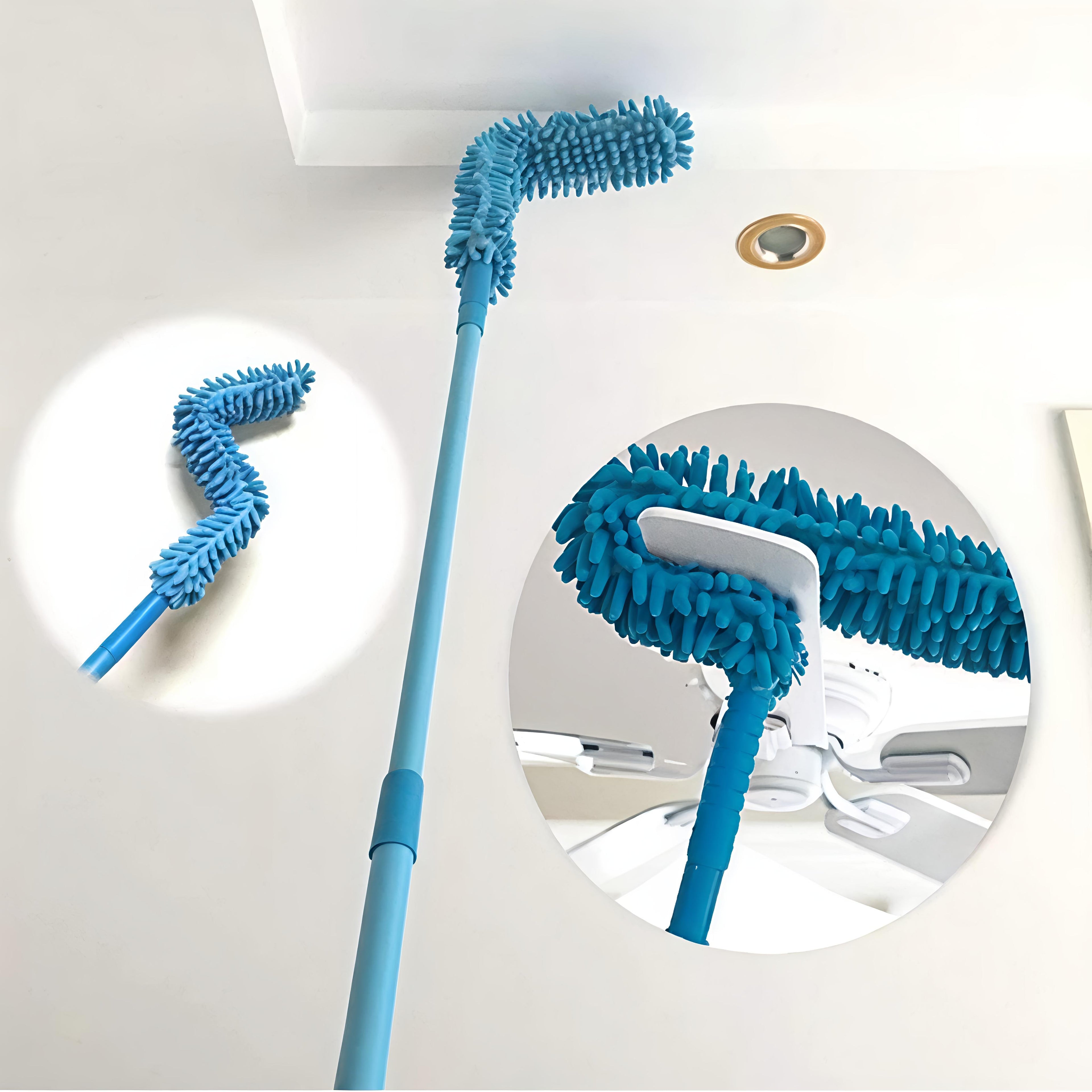 Super Cleaning Bundle (9-in-1 Electric Scrubber + Ceiling Fan Duster)