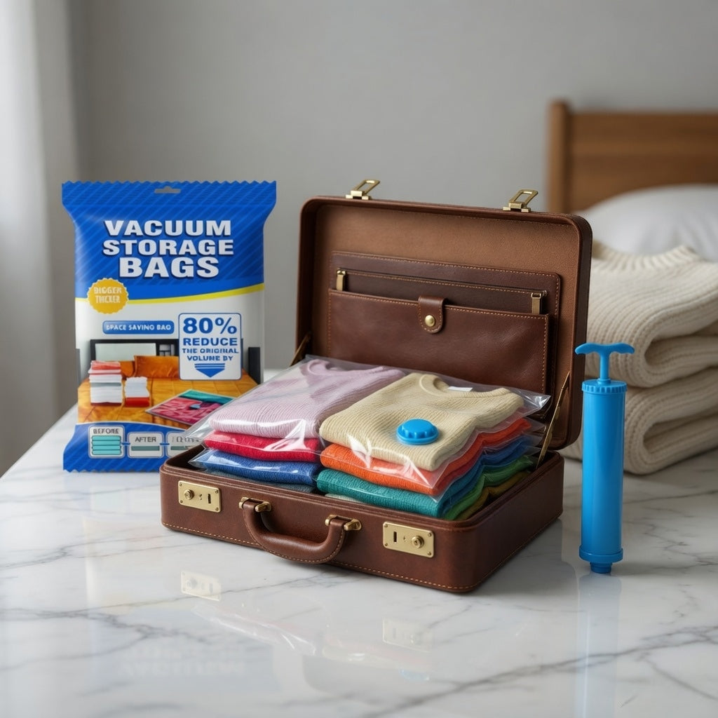 Vacuum Storage Bags, Compression Bags (5 Pcs Set)