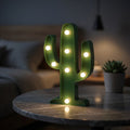 Cactus LED Table Lamp – Neon-Style Vibrant Night Light