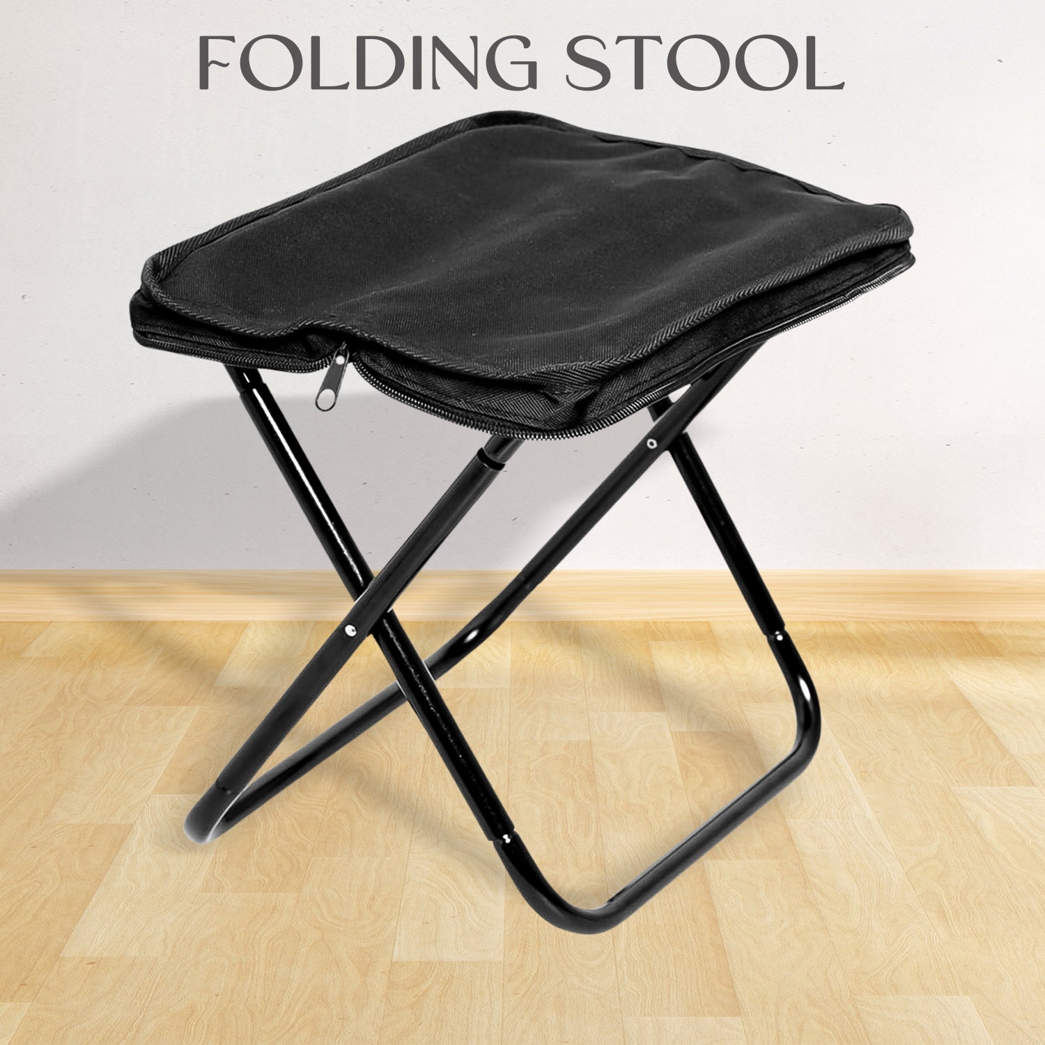 Cascade Portable Stool Portable Lightweight Collapsible Stool for Hiking, Fishing, Gardening ...
