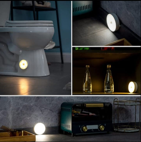 4-Pack Wireless Motion Sensor LED Lights