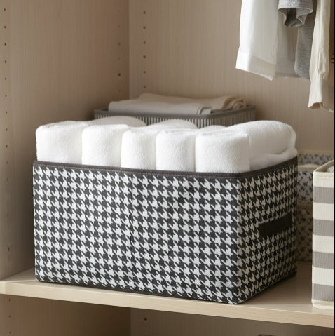 Foldable Fabric Storage Basket Organizer (Pack of 3)