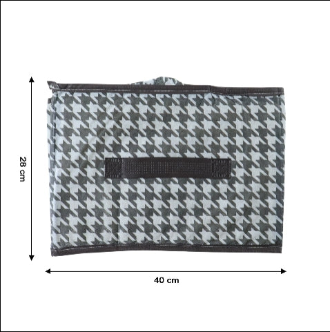Foldable Fabric Storage Basket Organizer (Pack of 3)