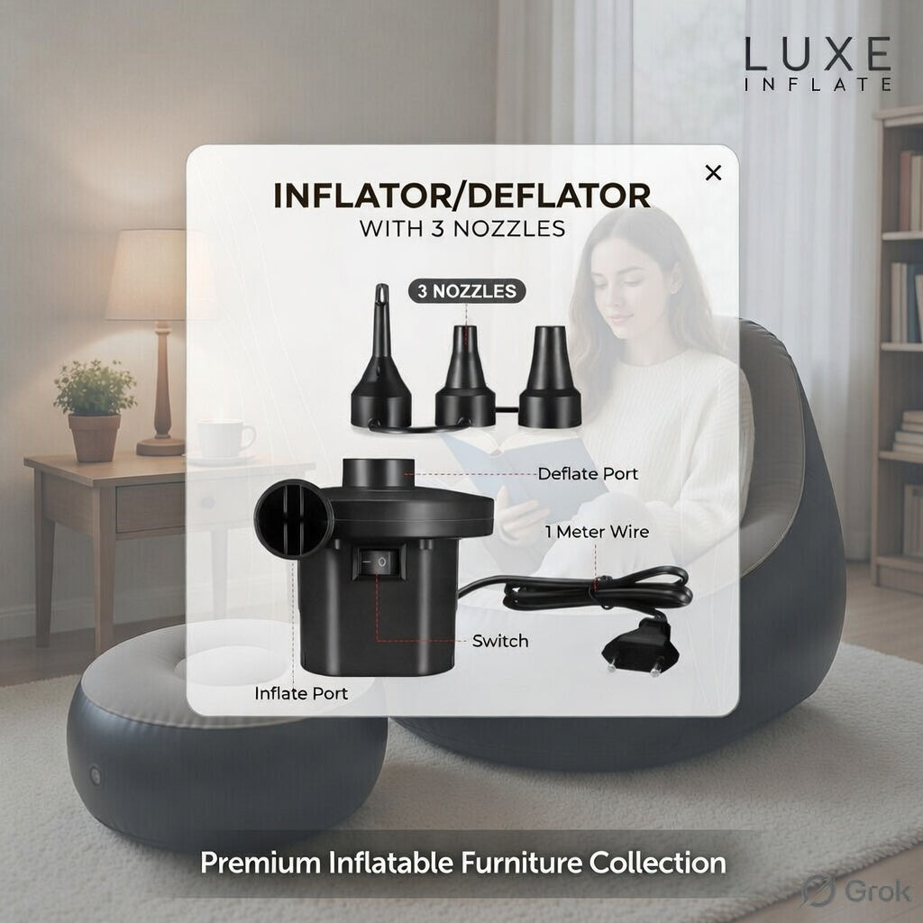 Inflatable Sofa (with leg support)